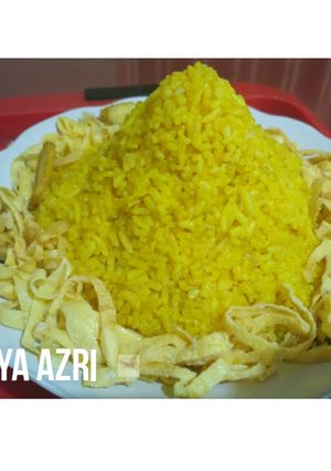 Foto resep Nasi kuning rice cooker
