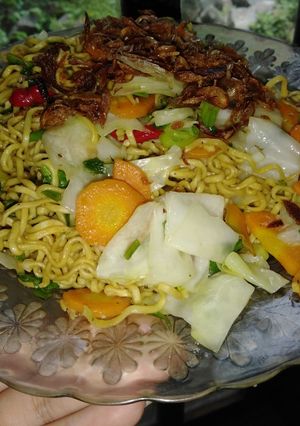 Foto resep Mie goreng simple