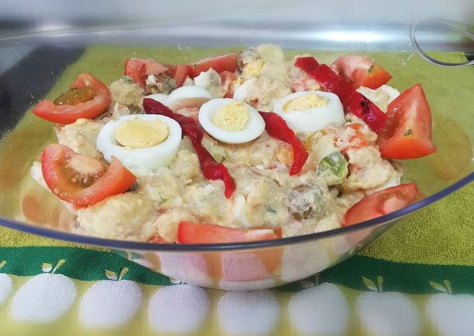 Ensaladilla rusa clásica Receta de Recetas con Gusto y Sabor- Cookpad