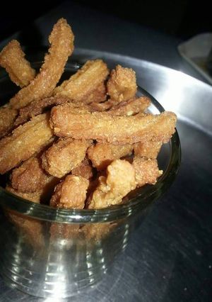 A picture of Murruku sticks(aata).