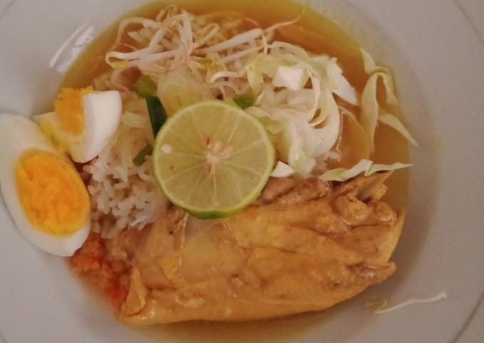 Soto ayam kampung jawatimuran