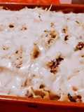 Massa Gratinada ao Forno com Queijo e Presunto