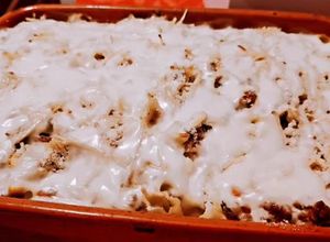 Foto de Massa Gratinada ao Forno com Queijo e Presunto