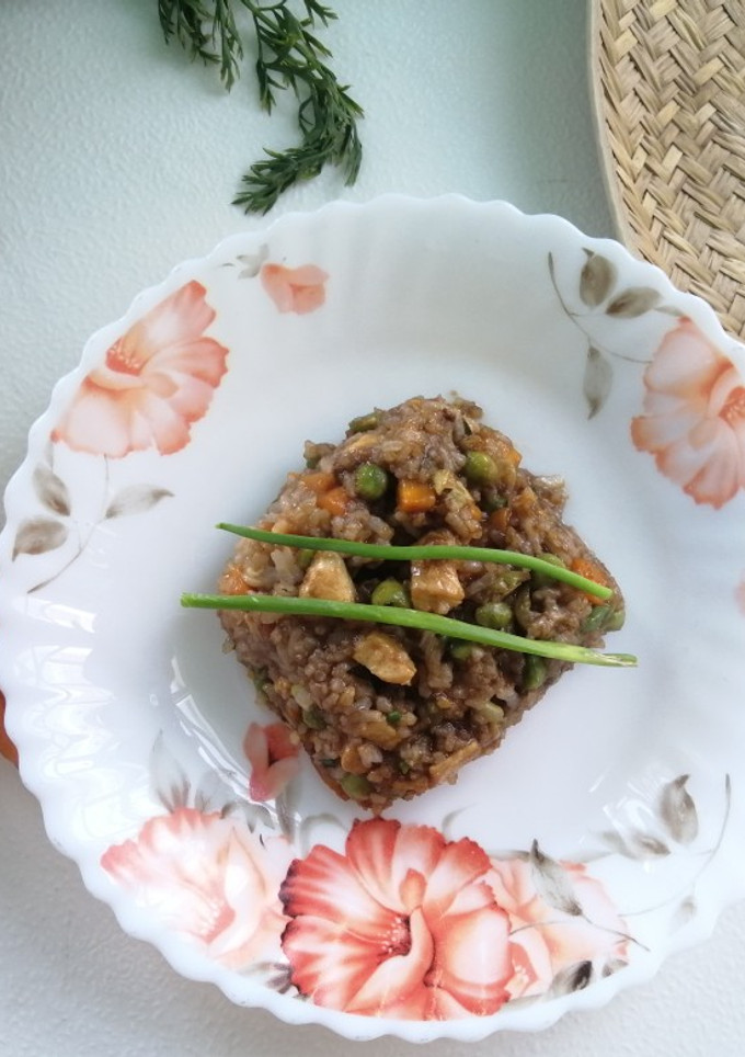 Una foto de Arroz yakimeshi