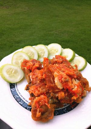 Foto resep Ayam Geprek Cabe Setan