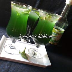 A picture of Mint lemonade.