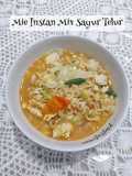 Mie Instan Mix Sayur Telur