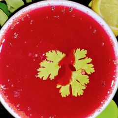A picture of Healthy vegetable soup.