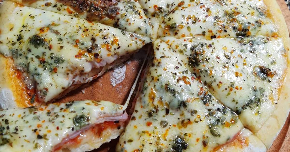 Pizza queso azul 120 recetas caseras Cookpad