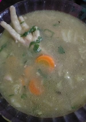 Foto resep Sop ceker ayam