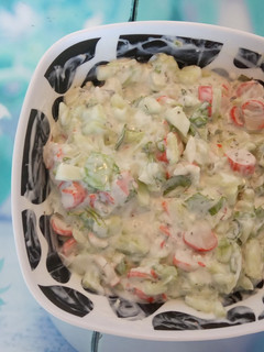 Una foto de Ensalada árabe a mí modo