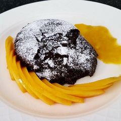 A picture of Chocolate lava cake.