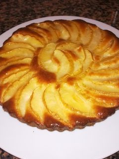 Una foto de Tarta de manzana🍏🍎