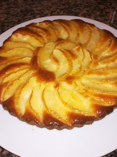 Una foto de Tarta de manzana🍏🍎