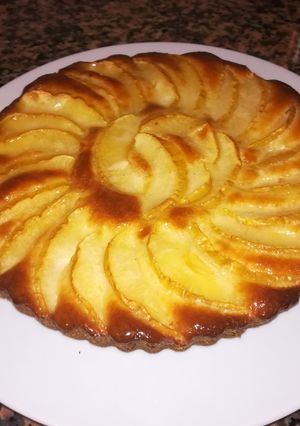 Una foto de Tarta de manzana🍏🍎