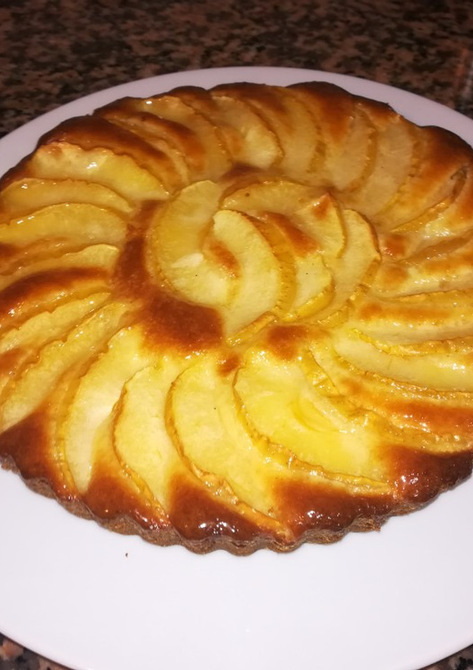 Una foto de Tarta de manzana🍏🍎