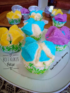 Foto resep Bolu Kukus Mekar (No Soda, BP & All In One Method)