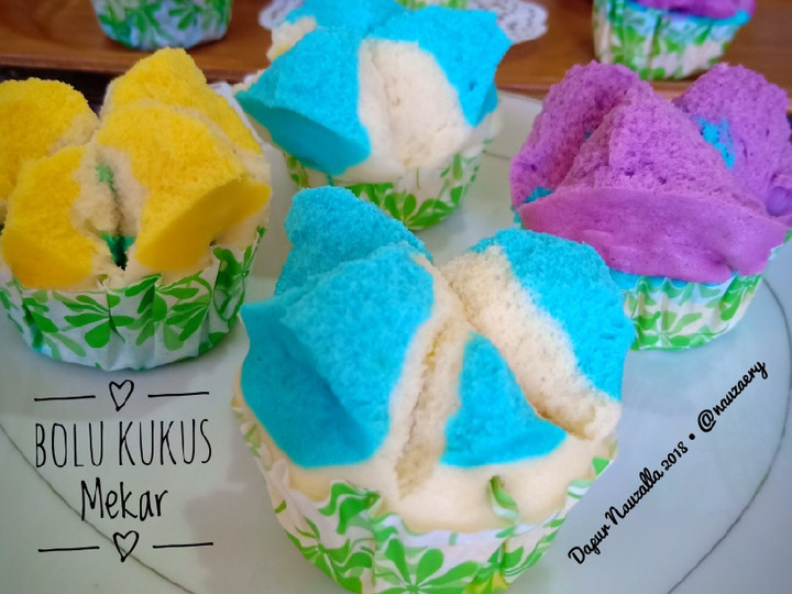 Resep Bolu Kukus Mekar (No Soda, BP &amp;amp; All In One Method) Anti Gagal