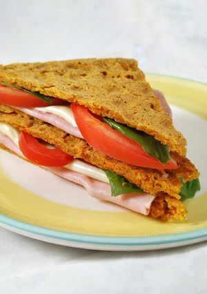 Una foto de Sándwich de zanahoria