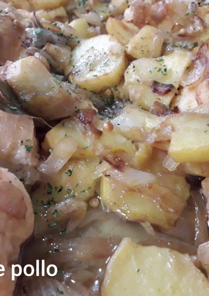 Una foto de Asado de pollo