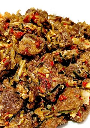 Foto resep Oseng Daging Sapi Sereh Limo 👍🏼👍🏼👍🏼