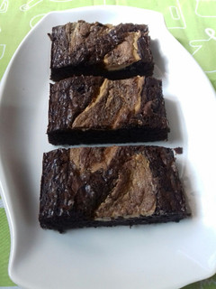 Foto resep Peanut Butter Brownies (satu telur)