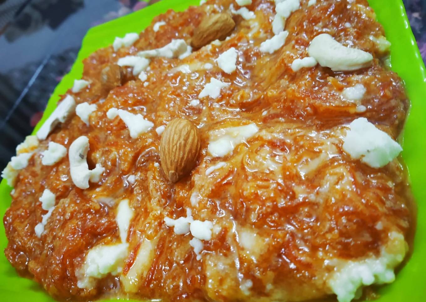 Instant gazar halwa