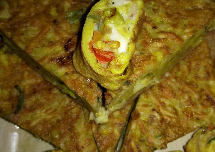 Bagaimana Menyiapkan Martabak mie spesial sayur kecipir, Enak Banget