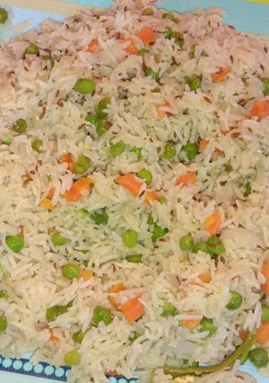 A picture of Vegetable Pulao.