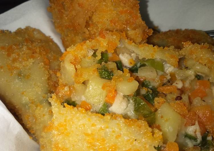 Cara termudah untuk Diet LezatRisoles ayam by me