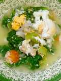 Sup Sawi Campur Telur