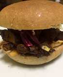 Sándwich de pollo teriyaki