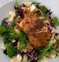 Recipe Brown rice and salmon salad the Delicious Makes you drool