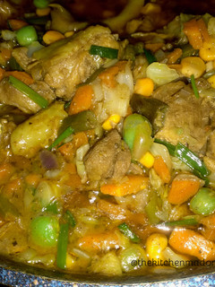 A picture of Curry Chicken Sauce.