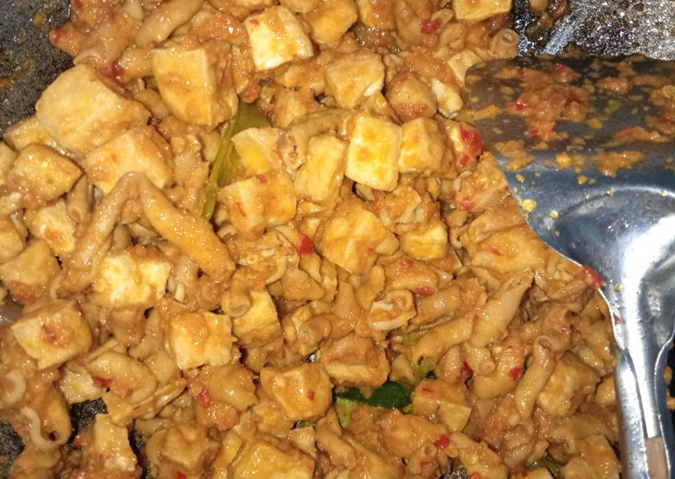 Sambel Goreng Usus dan Tahu