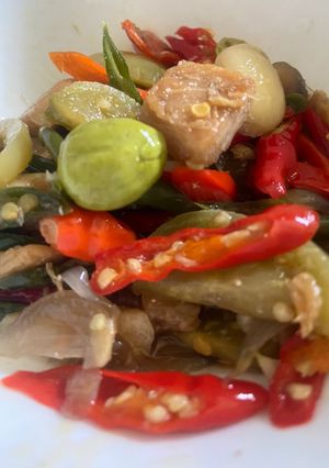 Foto resep Tumis jambal roti pete