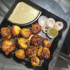 A picture of Homemade Mushroom Tikka.