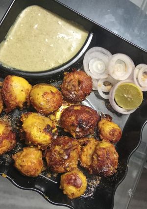 A picture of Homemade Mushroom Tikka.