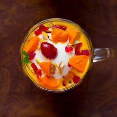 A picture of Mango mastani.