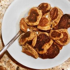 Banana Bread Pancake Cereal Recipe A picture of Banana Bread Pancake Cereal Recipe.