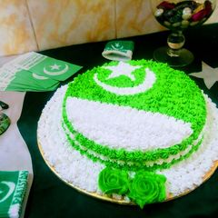 Azaadi cake A picture of Azaadi cake.