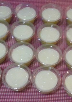 Foto resep Puding buah melon simpel