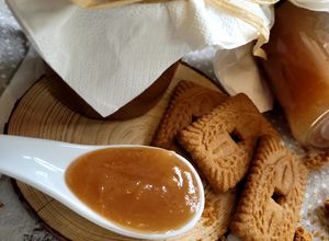 Une photo de Confiture de Poires aux 4 épices et Spéculoos