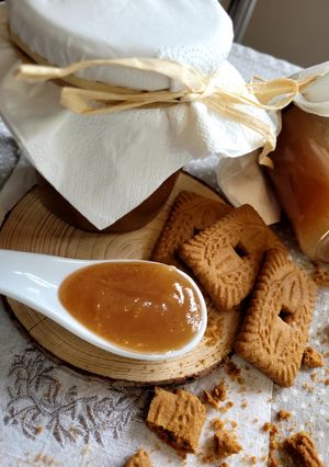 Une photo de Confiture de Poires aux 4 épices et Spéculoos