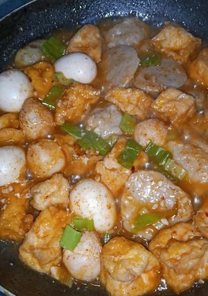Foto resep Tahu saos pedas