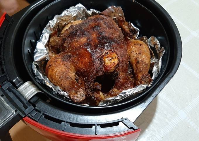 Black pepper roasted spring chicken (ayam kecik)