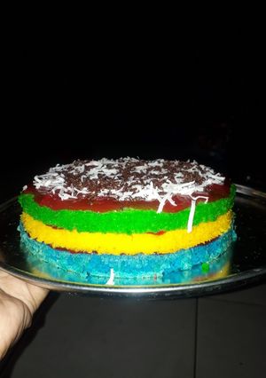 Foto resep Rainbow cake