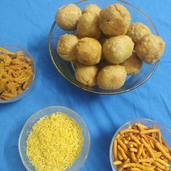 Farsan Dry Kachoris A picture of Farsan Dry Kachoris.
