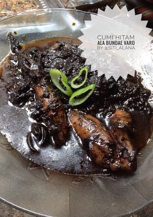 Foto resep Cumi hitam