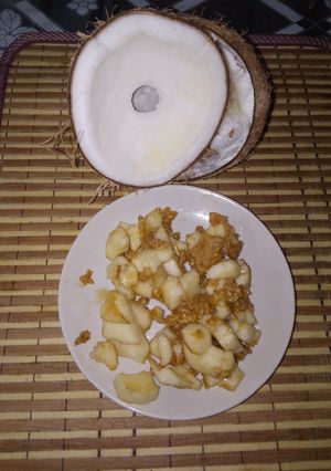 Una foto de Dulce de coco